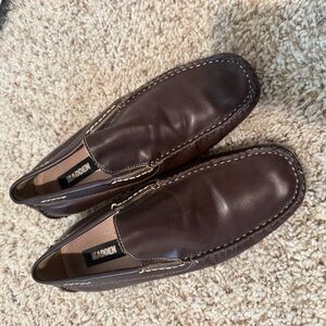 Steve Madden Dark Brown Leather Loafers